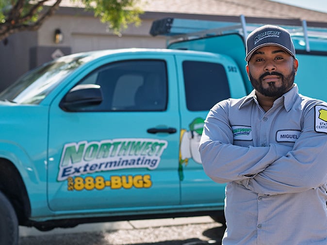pest control technician with northwest exterminating